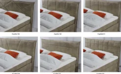Kassel Boxspringbett 200x200 mit Bettkasten
