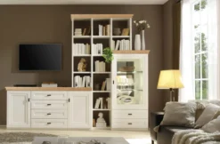 Kent Wohnwand mit Bücherregal