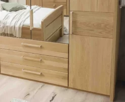 Kiruna Kleiderschrank mit Schubladen