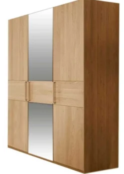 Kiruna Kleiderschrank schmal eiche