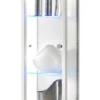 kleine Glasvitrine mit Beleuchtung