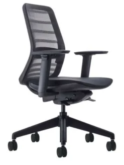 Koplus Tonique ergonomischer Bürosessel schwarz mit vielen Funktionen