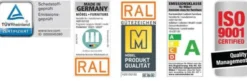 Korfu Schwebetürenschrank mit Spiegel