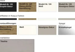Korfu 2 türiger Schwebetürenschrank