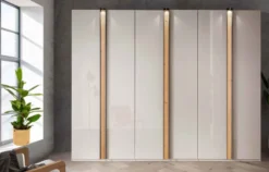 Lagos Kleiderschrank mit Glastüren