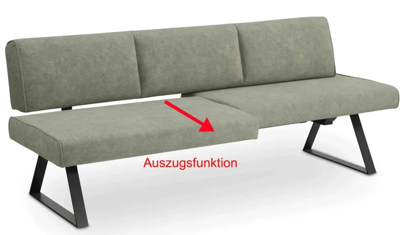 Latina Esszimmerbank mit Rückenlehne