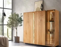 Lausanne Highboard wildeiche