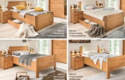 Lido Bett erle oder eiche
