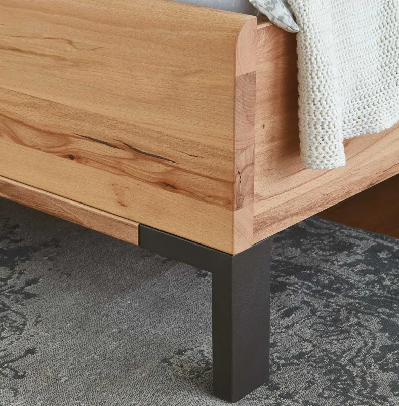 Livorno Bett kernbuche