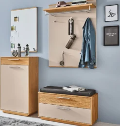 LOVENO Garderobe mit Sitzbank