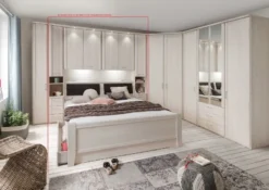 Luxor Bett mit Überbau