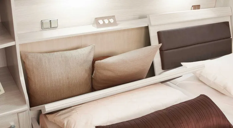 Luxor Bett mit Stauraum