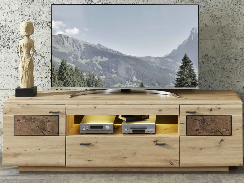 Madera Wohnwand eiche artisan