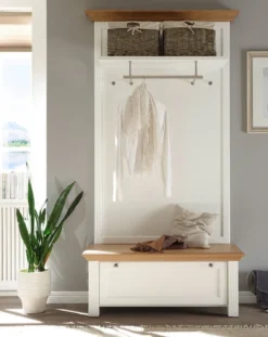 Maisonette Flurgarderobe Landhausstil