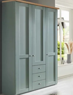 Marlow Landhaus Kleiderschrank mit Schubladen