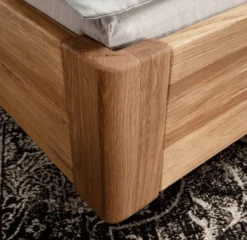 Massivholzbett 180x200 wildeiche