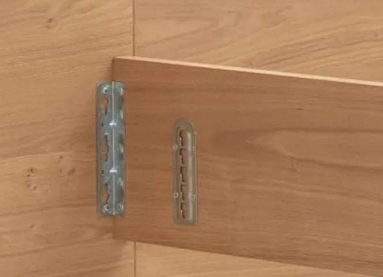 Meran Bett mit Rückwand