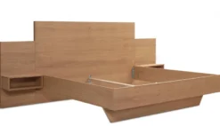 Meran Bett mit Rückwand