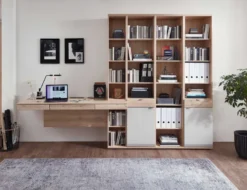 Mira Schreibtisch-Bücherregal
