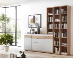 Mira Sideboard mit Bücherregal