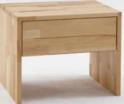 Nachttisch Holz mit Schublade