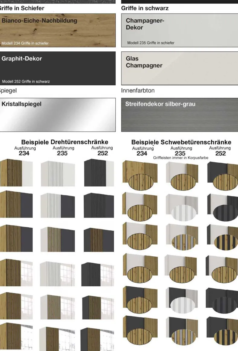 Nevada Schwebetürenschrank