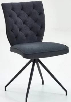 Niehoff Esstischgruppe Milton mit Retrolook Stuhl Malta