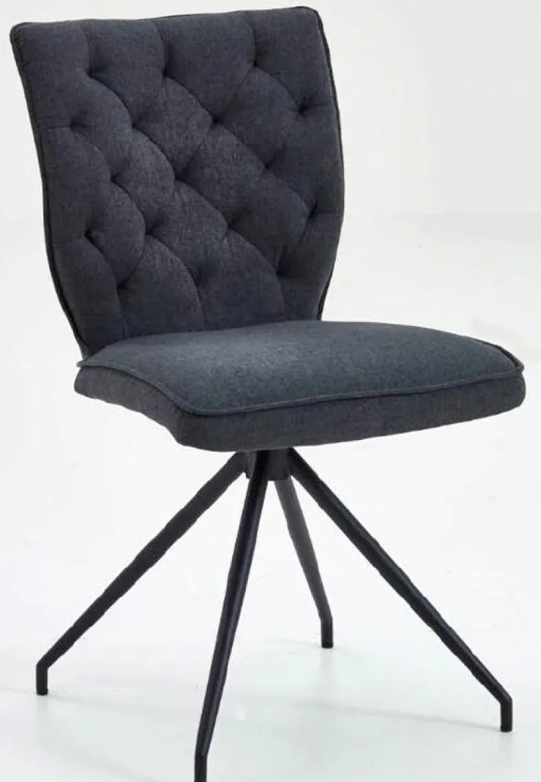 Niehoff Esstischgruppe Milton mit Retrolook Stuhl Malta