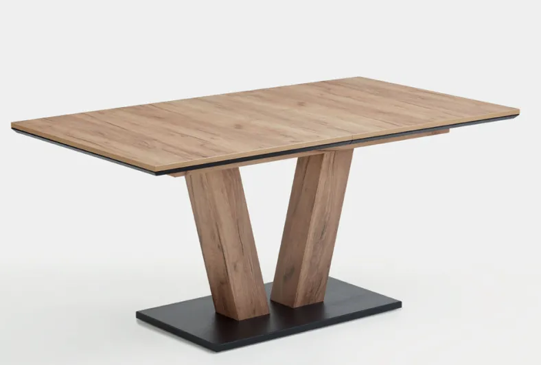 Niehoff Esstischgruppe Milton mit Retrolook Stuhl Malta