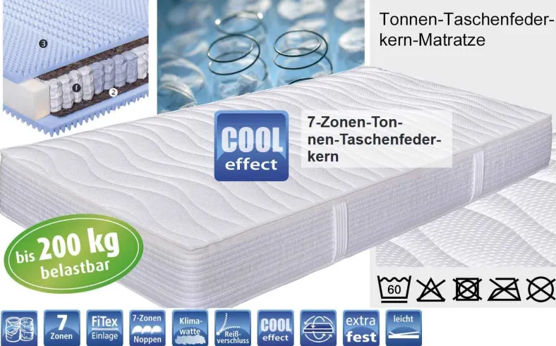 Nubo XXL Matratze für Übergewichtige