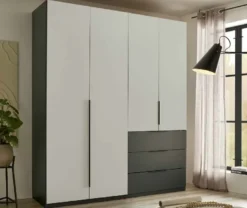 Nuka Kleiderschrank grau