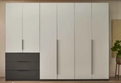 Nuka Kleiderschrank grau