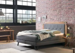 Oakland Boxspringbett retro