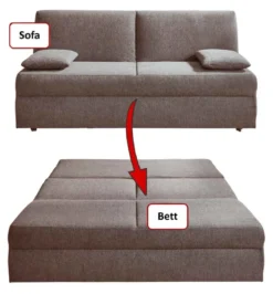 Ohio Couch mit Bettfunktion