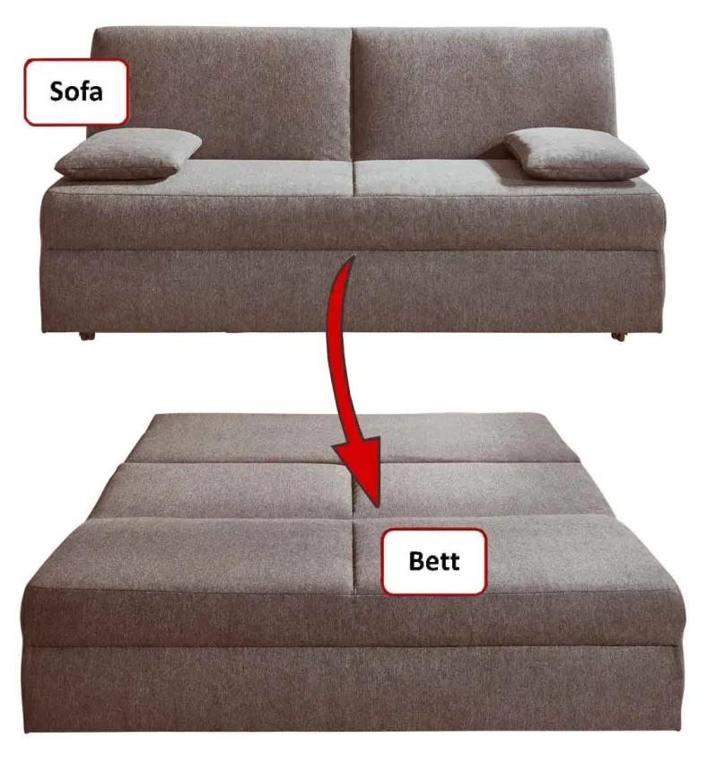 Ohio Couch mit Bettfunktion