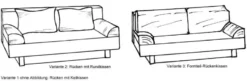 Oliver Schlafcouch mit Bettkasten
