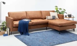 Optima 2-Sitzer Sofa mit Ottomane