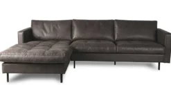 Optima 2-Sitzer Sofa mit Ottomane