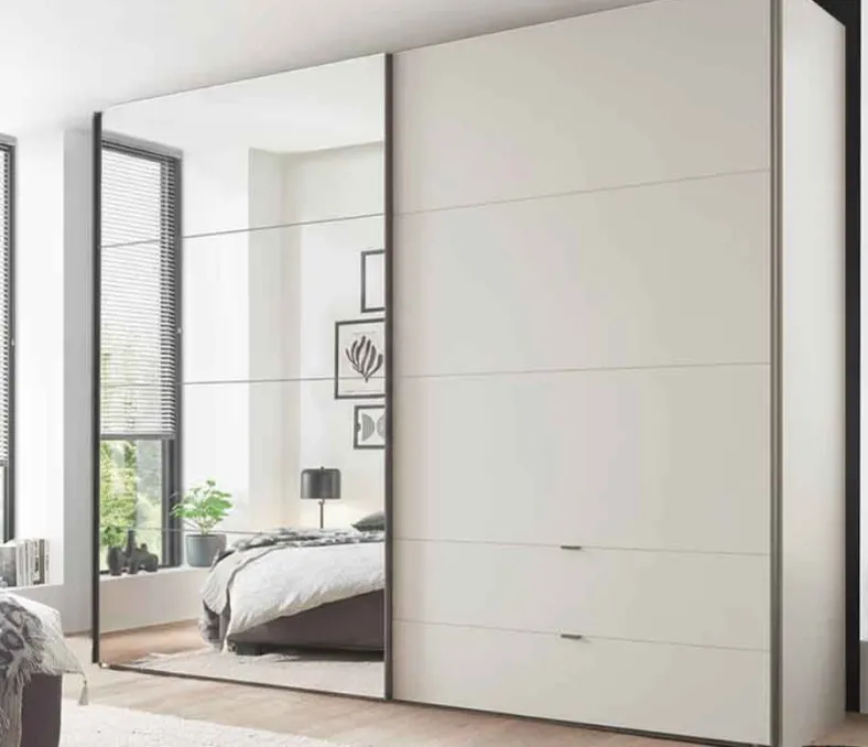 Paros Schwebetürenschrank mit Schubladen