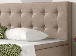 Polsterbett mit Stauraum optional