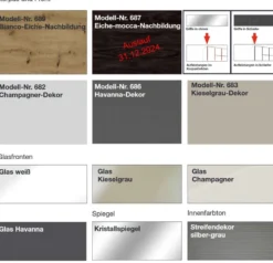 Quito Kleiderschrank mit Spiegel