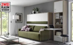 2RaumWunder Querklappbett mit Sofa