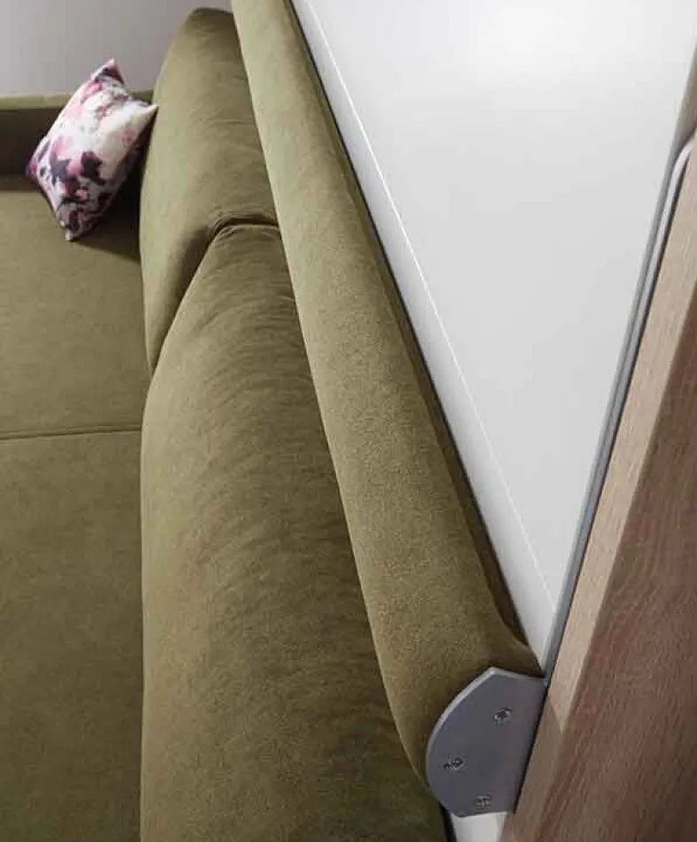 2RaumWunder Querklappbett mit Sofa