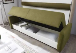 2RaumWunder Querklappbett mit Sofa