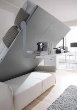 2RaumWunder Schrankbett mit Sofa