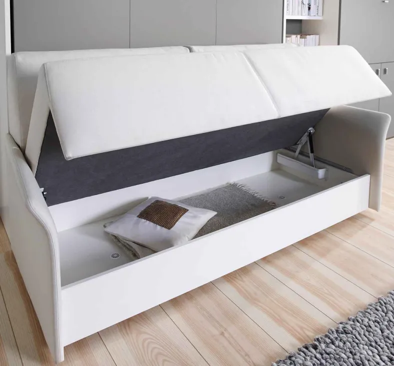 2RaumWunder Schrankbett mit Sofa