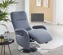 Relaxsessel grau modern