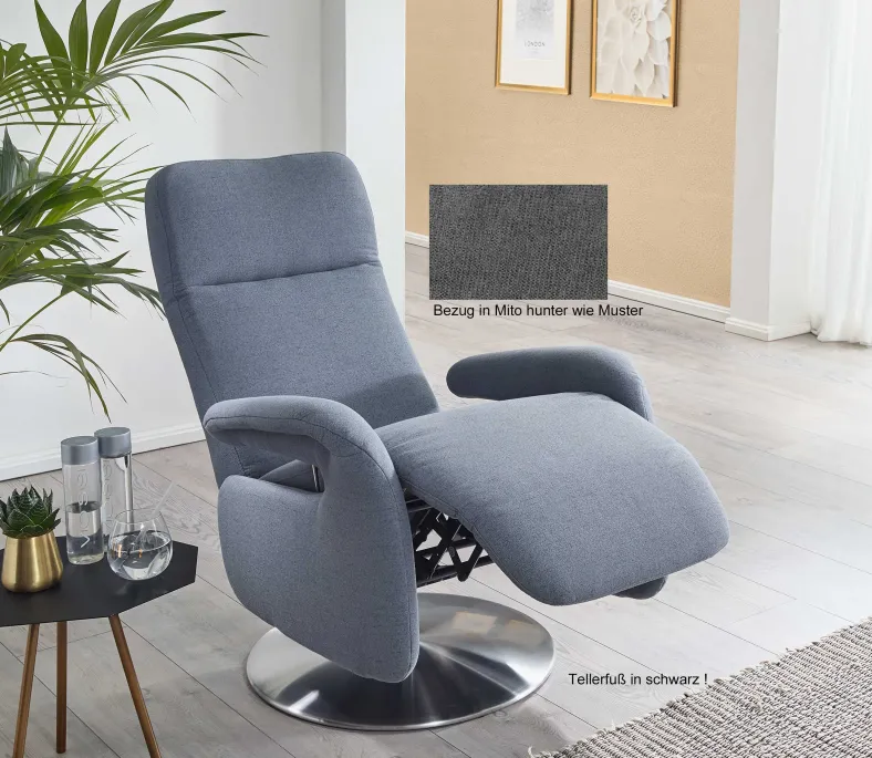Relaxsessel grau modern