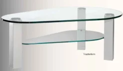 Rimini Couchtisch Glas