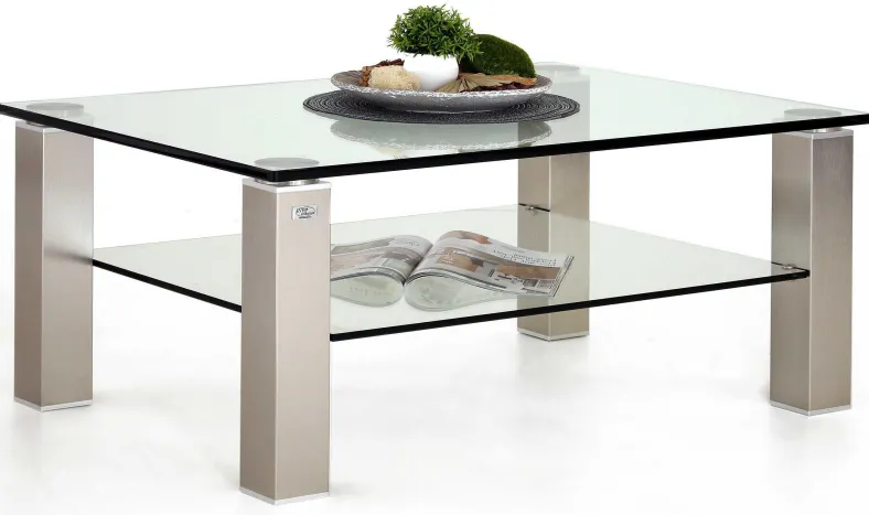 Rimini Couchtisch Glas